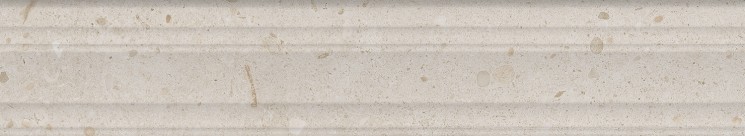 Риккарди Бордюр бежевый матовый структура обрезной BLF011R 40x7,3