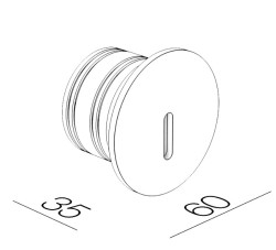 Подсветка ступеней лестницы LeDron R712 White