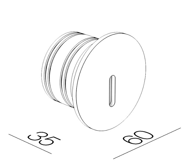 Подсветка ступеней лестницы LeDron R712 White