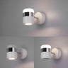 Настенный светодиодный светильник Eurosvet Oskar 20165/1 LED хром/белый