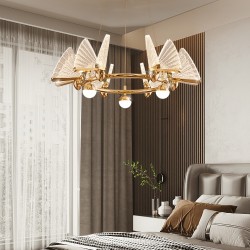Подвесная люстра AMELIS LUX D63 Transparent 4000К