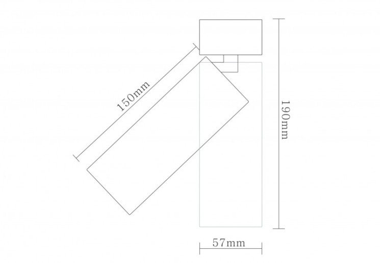 Спот Donolux DL18895R1B ST