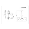 Подвесная люстра Evoluce SLE105303-05