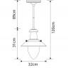 Подвесной светильник Arte Lamp Fisherman A5530SP-1CC