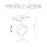 Трековый светильник Nowodvorski Profile Vespa 9323