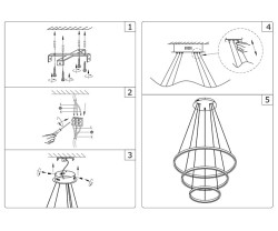 Подвесной светильник KinkLight 08223,01A(4000K)
