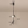 Потолочный светильник SNOTRA L4 Black 4000К