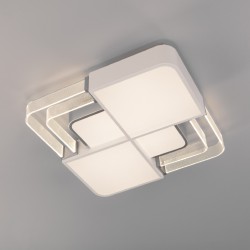 Потолочный светильник Eurosvet Target 90182/1 белый/серебро