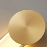 Настенный светильник HEIDY A Brass