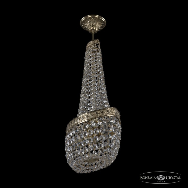 Люстра на штанге Bohemia Ivele Crystal 19113/H2/35IV G