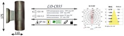 Светильник настенный LD-Lighting LD-CO35