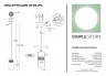 Подвесной светильник SYNEIL 1079-1PL