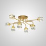 Потолочная люстра MICHAL L4 Brass
