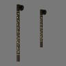 Настенный светильник ALEKSA WALL H60 Black