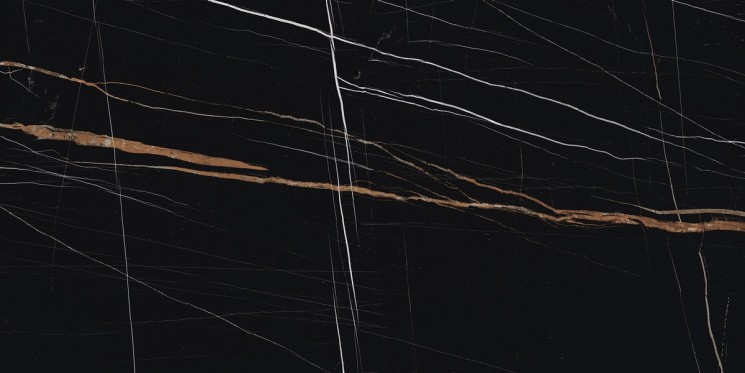 Marble Trend Керамогранит K-1004/МR/600x1200х11 Nero Dorato