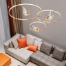 Подвесная люстра BIRDIE LUX 1R Brass