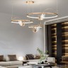 Подвесная люстра BIRDIE LUX 1R Brass